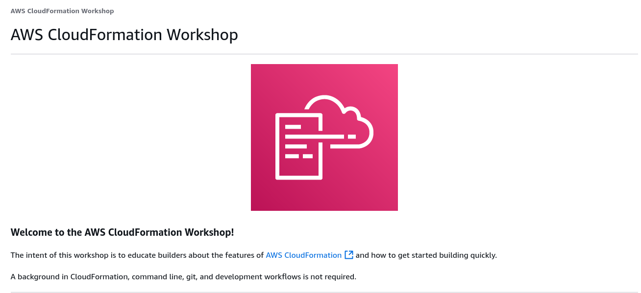 aws-cfn-workshop-101